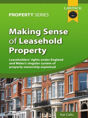 cover image of Making Sense Of Leasehold Property